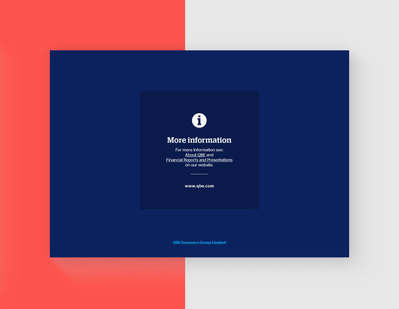 QBE Insurance slide 8