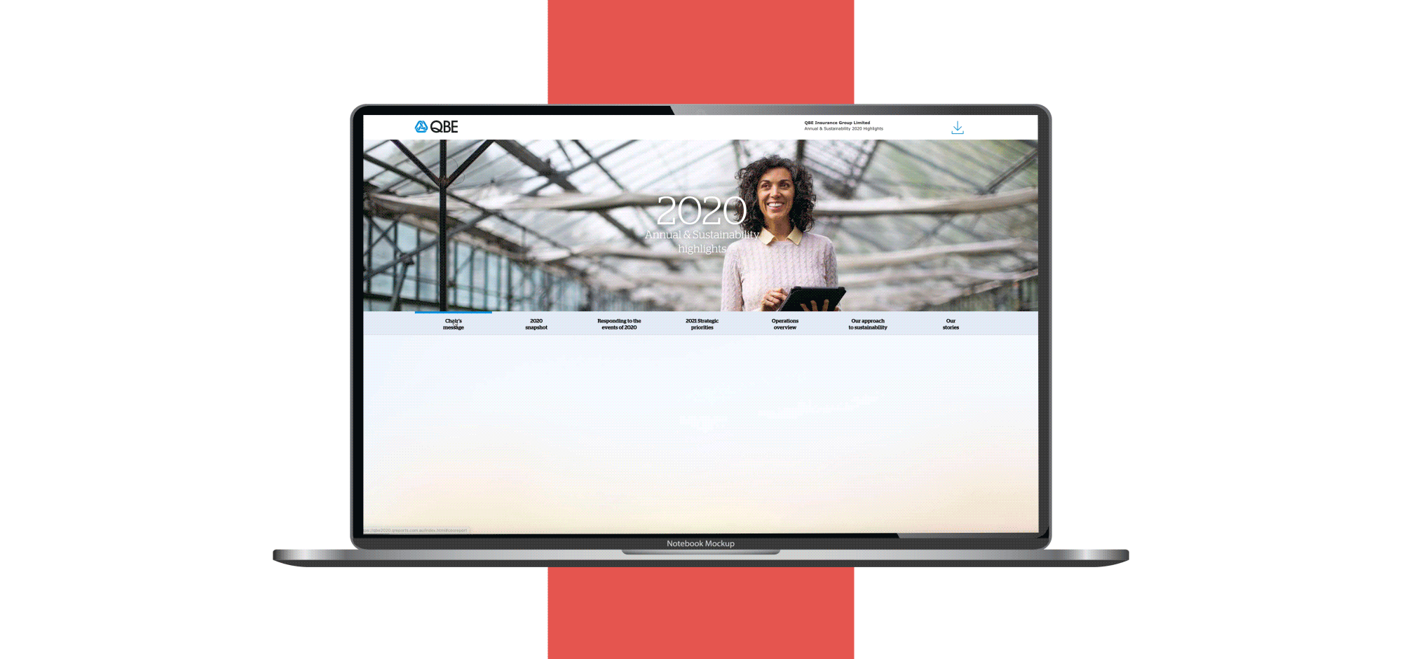 QBE Insurance slide 1