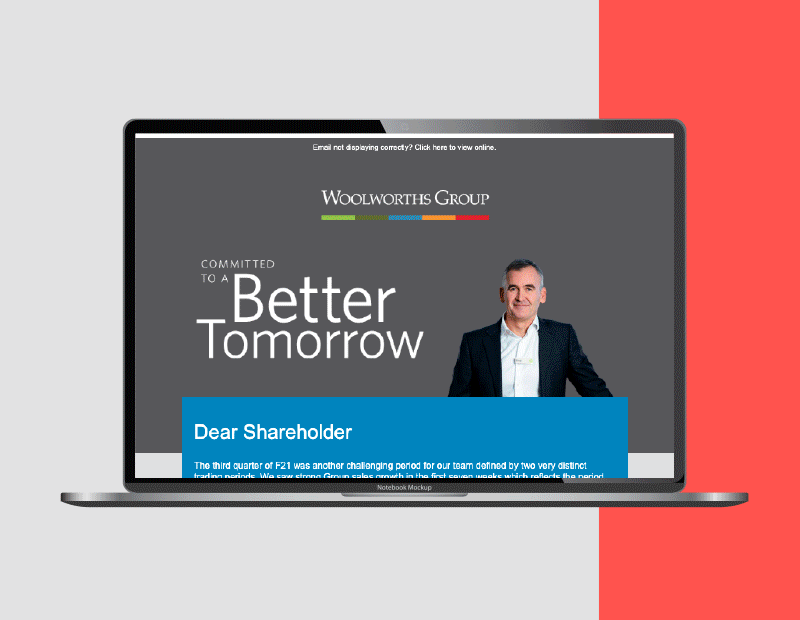 Woolworths Group slide 2